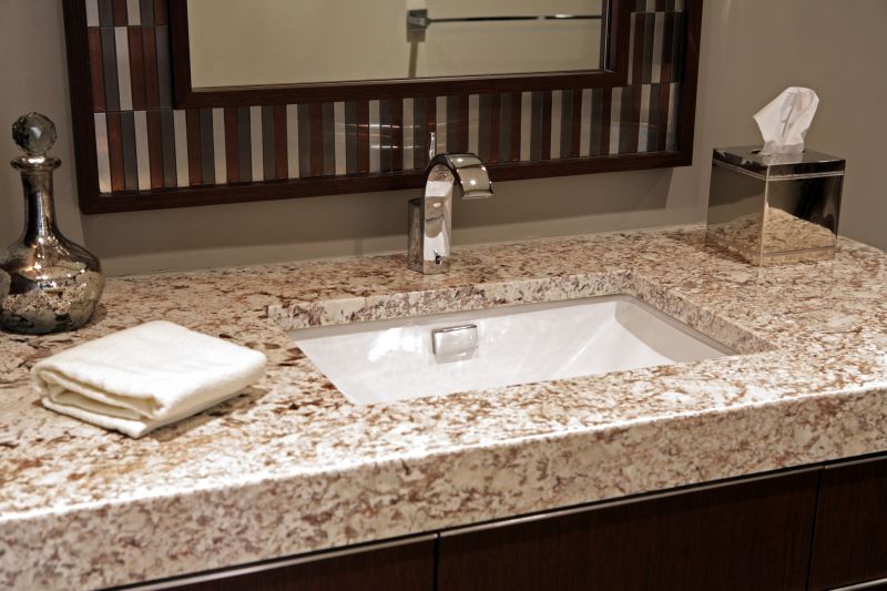 Bathroom Vanity with Granite Surface